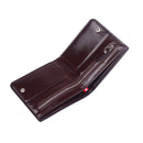 CarrKen Men's Vintage Two Fold Wallet PU Leather Credit ID Cards Holder Coin Purse