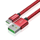 Baseus 5A Super Charge VOOC Dash Charge Type C Data Cable For Huawei Mate 20 OPPO Find X Oneplus 6
