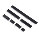 360pcs 4Pin-40Pin 2.54mm Pitch Straight Single Row PCB Board Female Pin Header Socket