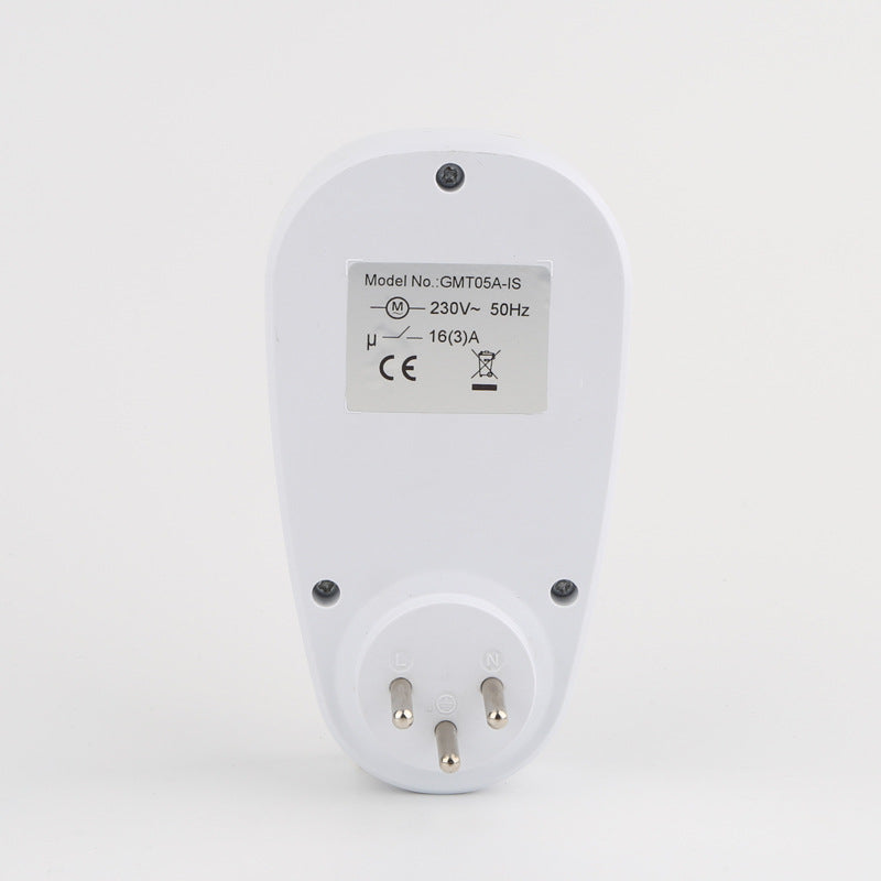 Gerslin GMT05A-IS Israel Plug Timing Switch Socket Home Smart Power Outlet Automatic Power Off Mechanical Socket