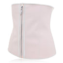 Women's Underbust Latex Slimming Zip Corset Sport Girdle Waist Trainer Cincher Slimming Body Shaper