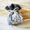 Pearl Yarn Cotton Drawstring Double Embroidery Gift Jewelry Bunch Bag Wedding Decor Supplies