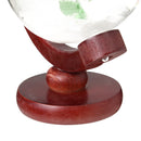 Weather Forecast Rose Crystal Globe Wooden Base Storm Glass Home Decorations Gift