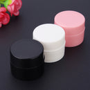 Plastic Empty Facial Cream Container Refillable Bottle Nail Art UV Gel Travel Packing Tools