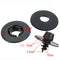 10pcs Fastener Car Foor Mat Skid Resistant Carpet Fixed Clamp Clips For VW Golf 6 Passat CC Tiguan New Touran