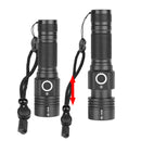 XANES 1474 XHP50 LED 4Modes USB Rechargeable Telescopic Zoom LED Flashlight 18650