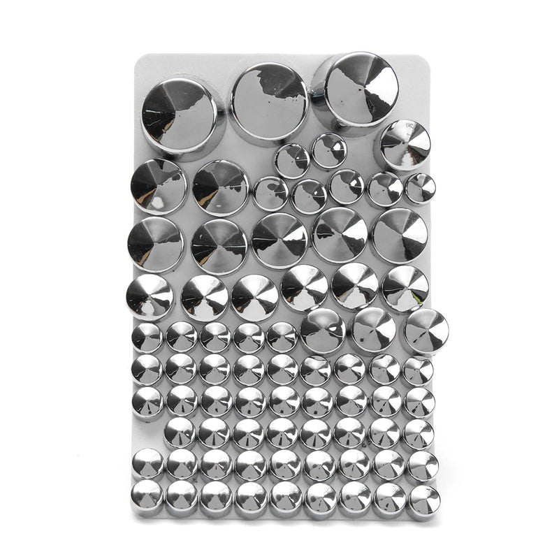 87pcsToppers Bolt Cap ABS For Harley Davidson Softail Twin Cam 1984-2006