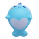 Squishy Narwhal Uni Whale Jumbo 11CM Slow Rising With Packaging Collection Gift Soft Toy