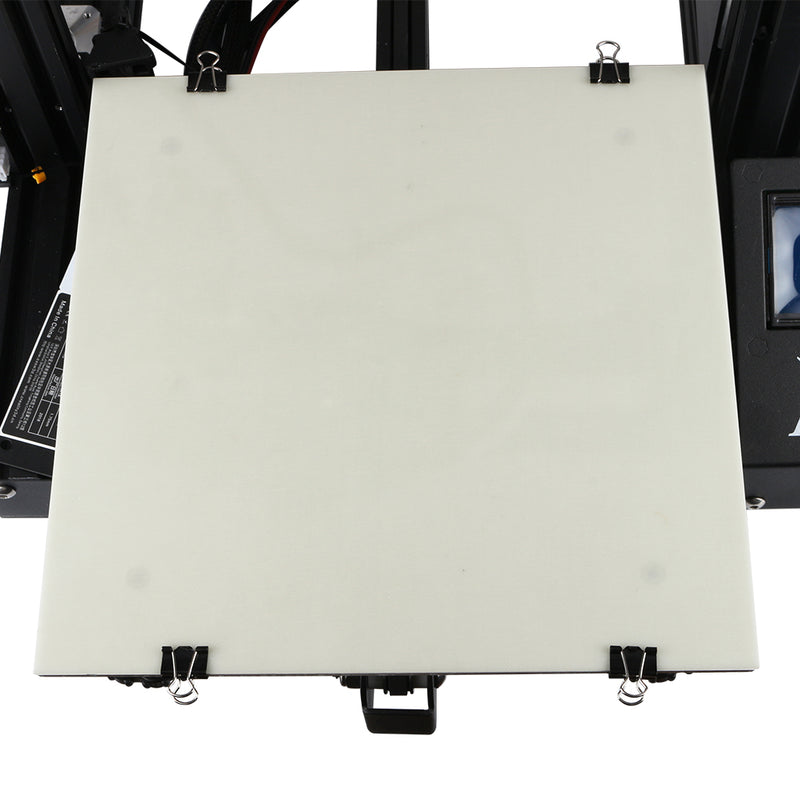 220*220mm Platform Heated Bed Sticker + High Temperature Resistant Plate Kit For 3D Printer Parts