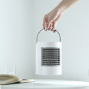 5V 3 Speeds Portable Air Cooler USB Oval Air Conditioner Fan Mini Water Cooling Fan Conditioner