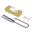 Wavlink 3047rc Aluminum Alloy USB C Hub With 3 USB 3.0 Ports SD/TF Card Reader Type-c Hub