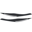 Carbon Fiber Headlight Eyelid Eyebrow Cover For BMW E90 E91 328i 335i M3 2006~2011