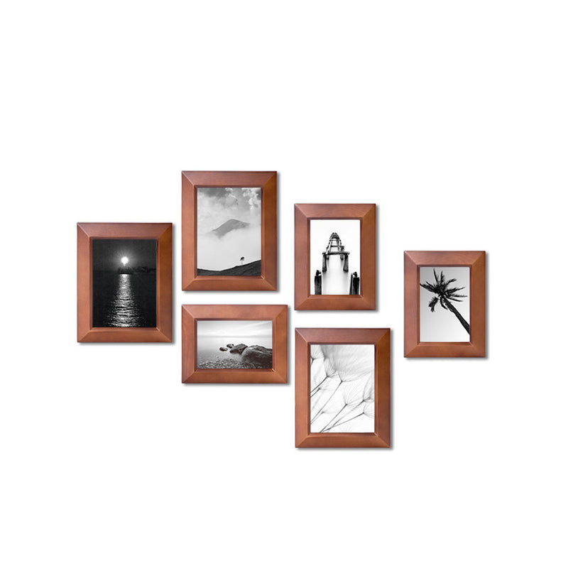 Geometry 1Piece Wall Photo Frame Family Wooden Picture Frame Desktop Picture Sets Square Picture Photo Holder From Xiaomi Youpin