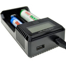 Viwipow ZH221C 2 Slot Digital Displays battery charger Ni-MH/Lithium ion Battery Charger