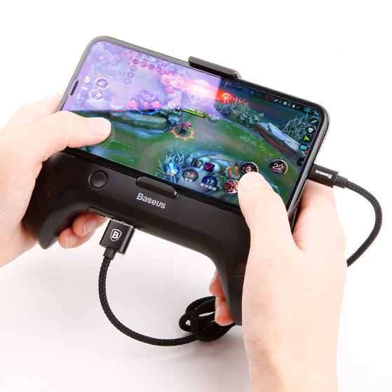 Baseus Gamepad Controller Phone Holder with Double Cool Fan For 4-6 inch Smartphones