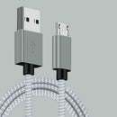 Bakeey 2.4A Micro USB Nylon Braided Fast Charging Data Cable For Xiaomi HUAWEI OPPO Android Phone
