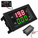 DANIU YB4835VA 0-100V 20A Double Display Volt Meterr Current Meter Digital LED