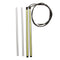 20cm COB LED DRL Daytime Running Lights Car Driving Fog Strip Lamp 12V 5W White 2PCS