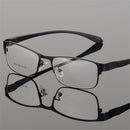 Fashionable Light Slim Eye Glasses Frame Metal Full Rim Frame Rx Prescription Lens for Men and Women
