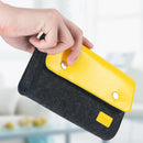 ROCK Shockproof Storage Bag Wool Felt For All Smartphone All Digital Gadget