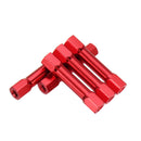 Suleve M3AR13 10Pcs M3 40mm Hex Standoff Hexagon Studs Aluminum Alloy Multicolor for PCB