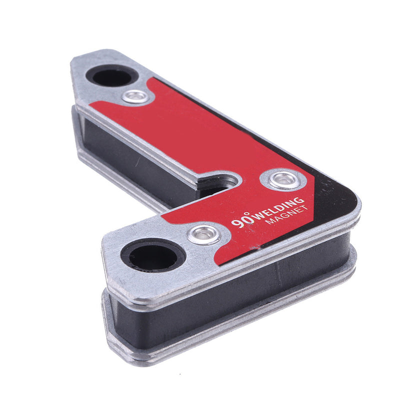2pcs Right Angle Electric Welding Clamp Strong Magnetic Welding Locator Holder Corner Metal Frame Tools