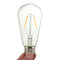 E27 LED 2W Warm White COB LED Filament Retro Edison Light Bulb AC110V AC220V