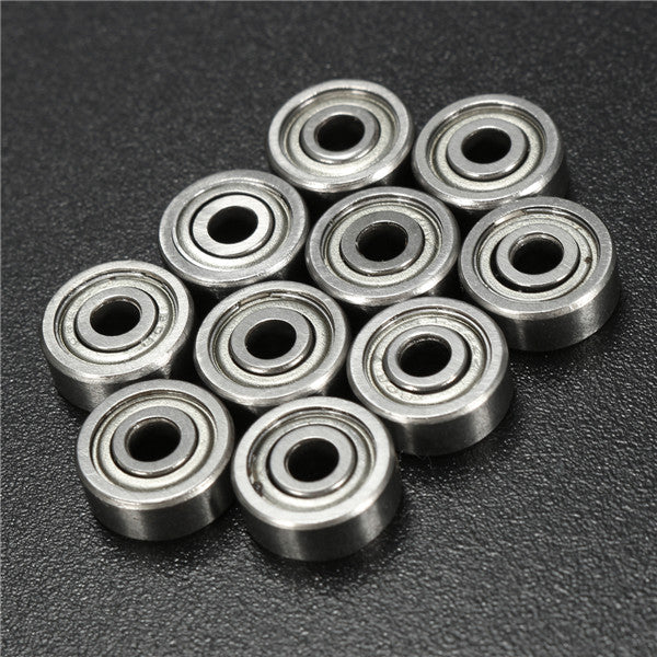 10pcs 693ZZ 3x8x4mm Ball Bearings Miniature Double Shielded Ball Bearing
