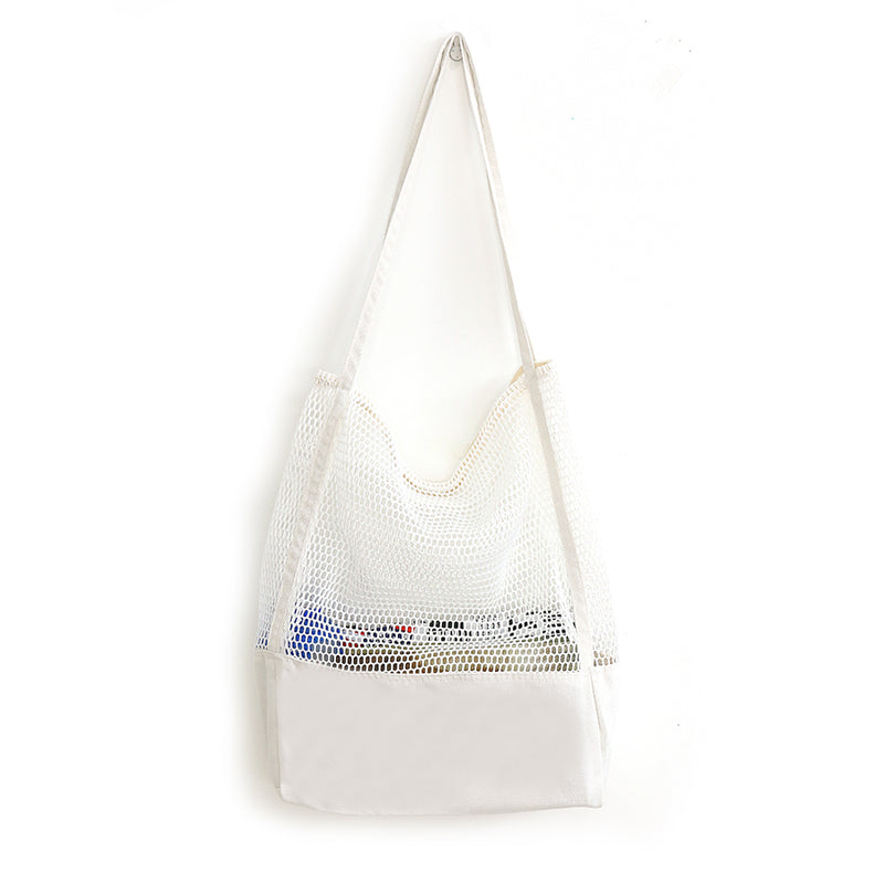 KCASA KC-0781 Large Shopping Storage Bag Durable Canvas Travel Beach Tote Shoulder Bag