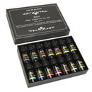 RHJY 14Pcs/Set 10ml 100% Pure Natural Aromatherapy Essential Oil Therapeutic Plant