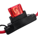 50A Maxi Car Fuse with Weatherproof Holder 8AWG (8B&S) Wire Dual Battery for Car