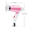 220V 1250W Mini Hairdressing Salon Hair Dryer Foldable Handle Travel Wind Blower