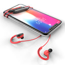 [Free Storage Bag] PTM X1 Neckband Hanging bluetooth Earphone Wireless Bass Handsfree Gaming Headphones with Mic