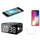 Bakeey BT508 Wireless Charger bluetooth Speaker Clock LED Alarm Power Bank Waterproof