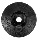 Drillpro 110mm Tungsten Carbide Wood Shaping Disc Carving Disc 16mm Bore Sanding Grinder Wheel for 100 115 Angle Grinder
