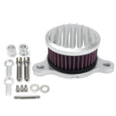 Air Cleaner Intake Filter System Aluminum For Harley Davidson 91-16 Chrome