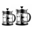 600ml/1000ml French Press Coffee Maker Plunger Glass Stainless Steel Tea Pot