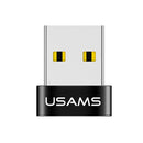 USAMS OTG USB 2.0 Male to Type C Female 2 in 1 Charging Data Adapter For Samsung S8 Note 8 Macbook