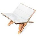 Wooden Bookshelf Eid Bible Stand Wood Carved Book Stand Home Decoration