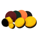 8pcs Drill Brush Scrub Pads Power Scrubber Cleaning Kit Cleaning Brush for Power Tool