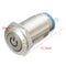 12V Push Switch Self Locking Switch 4 Pin Led Push Button Switch Latching Power Switch Waterproof