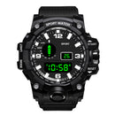 HONHX 55-Z66 Men Luminous Display Stopwatch Fashion Sport Digital Watch