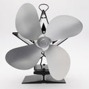 IPRee7.87*3.95 Inch 4 Blades Heat Fireplace Fan Winter Warm Heater Eco Friendly Quiet Burner Fan Xiaomi 2
