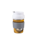 Pinztea Anti-scalding Heart Ball Cup 300ML Tea Separation Couple Office Water Bottle With Stainless Steel Ball Tea Filter From Xiaomi Youpin