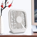 Portable Mini Electric Fan USB Rechargerable Silent Desktop Fan Wind Cooler