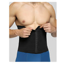 Net Breathable Hasp Shapewear Men Abdomen Control Waist Trainer Fat Burning Nylon Thin Net Breathable Hasp Shapewear Waist Belt