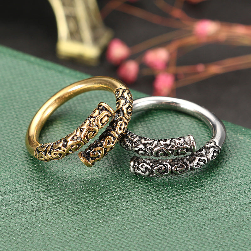 3mm Jingubang Men Cool Stainless Steel Ring Jewelry Journey to the West