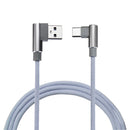 Bakeey 90 Degree Angle 2A Type C Fast Charging Data Cable 3.28ft/1m for Xiaomi Mi Max 3 Pocophone F1