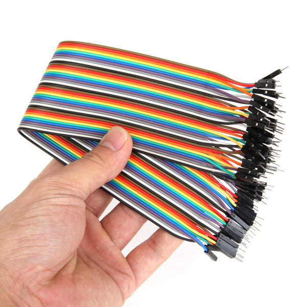 200pcs 30cm Male To Male Jumper Cable Dupont Wire For