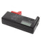 Battery Tester + Battery Storage Case Carrying Bag For AA AAA C D 9V Battery Box